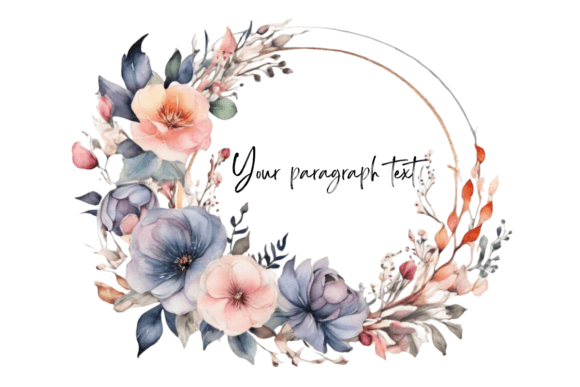 Boho Moon Floral Frames: Elevate Your Wedding Designs