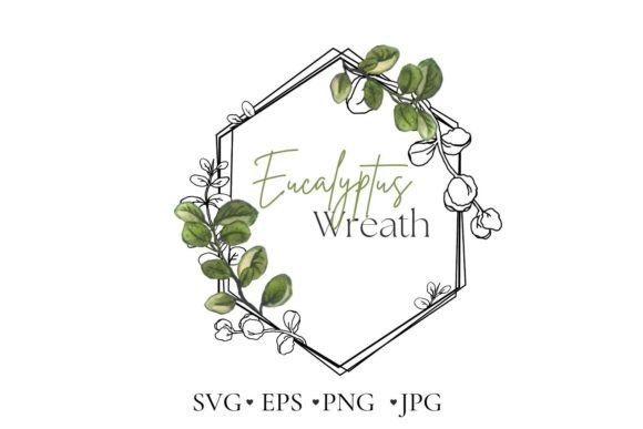 Botanical Charm: Designing with Eucalyptus Watercolor Frames