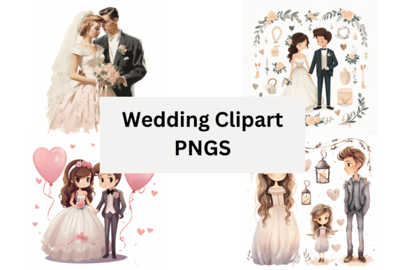 Wedding Clipart PNGs: A Designer's Toolkit for Timeless Elegance