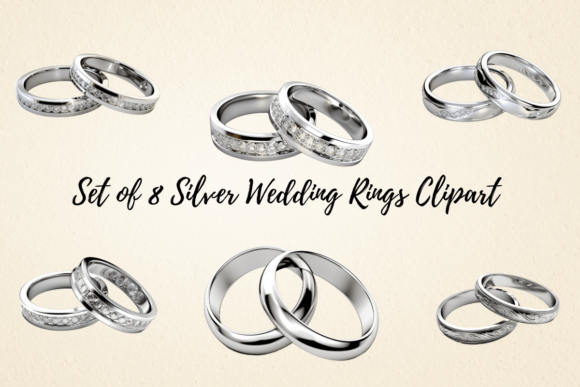 Why Silver Wedding Rings Clipart Is a Designer’s Secret Weapon